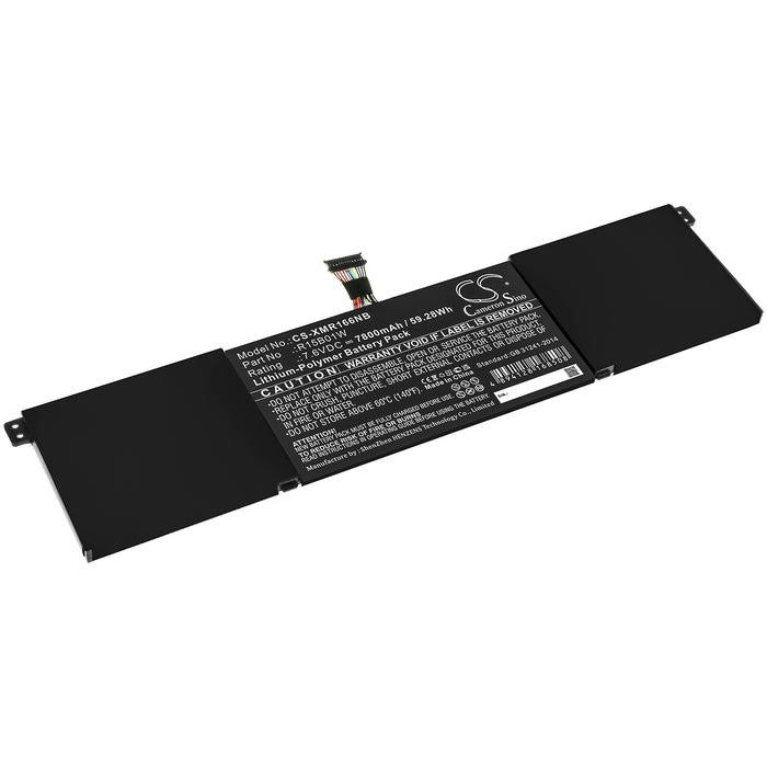 CS-XMR166NB : Battery for Xiaomi Pro 15.6 (A58511DD/CN), Mi Pro 15.6 i3 8130U/4GB/256GB, Mi Pro 15.6(i5-8250U/8G/256G) and others - Replaces Xiaomi R15B01W