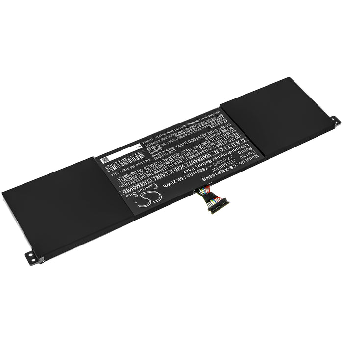 CS-XMR166NB : Battery for Xiaomi Pro 15.6 (A58511DD/CN), Mi Pro 15.6 i3 8130U/4GB/256GB, Mi Pro 15.6(i5-8250U/8G/256G) and others - Replaces Xiaomi R15B01W