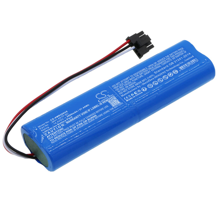 CS-XMR200VX : Battery for Xiaomi VIOMI V3, VIOMI V-RVCLM26B, Mi Robot Vacuum Mop P and others - Replaces Xiaomi INR18650 MH1-4S1P-SC, STYJ02YM, MH1-4S1P-SC