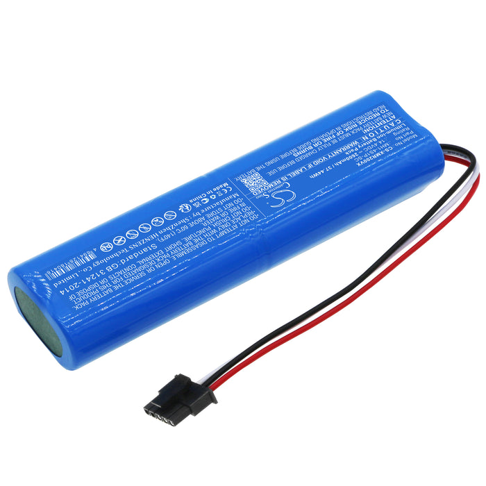 CS-XMR200VX : Battery for Xiaomi VIOMI V3, VIOMI V-RVCLM26B, Mi Robot Vacuum Mop P and others - Replaces Xiaomi INR18650 MH1-4S1P-SC, STYJ02YM, MH1-4S1P-SC