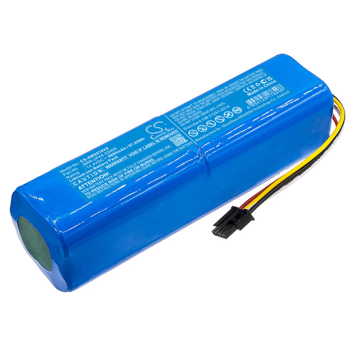 CS-XMS510VX : Battery for Xiaomi SDJQR01RR, SDJQR02RR, SDJQR03RR and others - Replaces Xiaomi STYTJ01ZHM, STYTJ02ZHM, BRR-2P4S-5200S