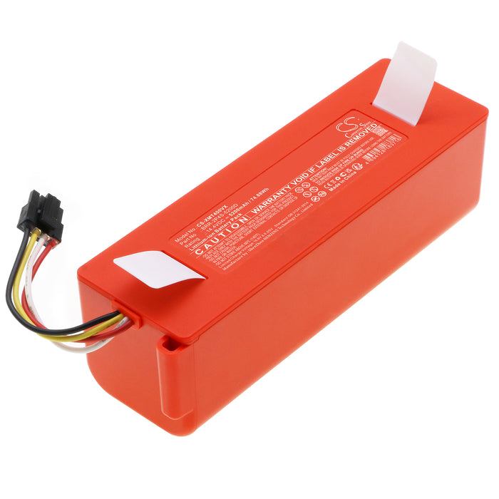 CS-XMT400VX : Battery for Xiaomi SDJQR01RR, SDJQR02RR, SKV4022GL and others - Replaces Xiaomi BRR-2P4S-5200D, BRR-1P4S-2600S