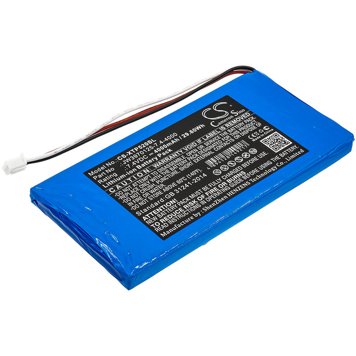 CS-XTP520SL : Battery for XTOOL P52 - Replaces XTOOL JW3970125-7.4-4000