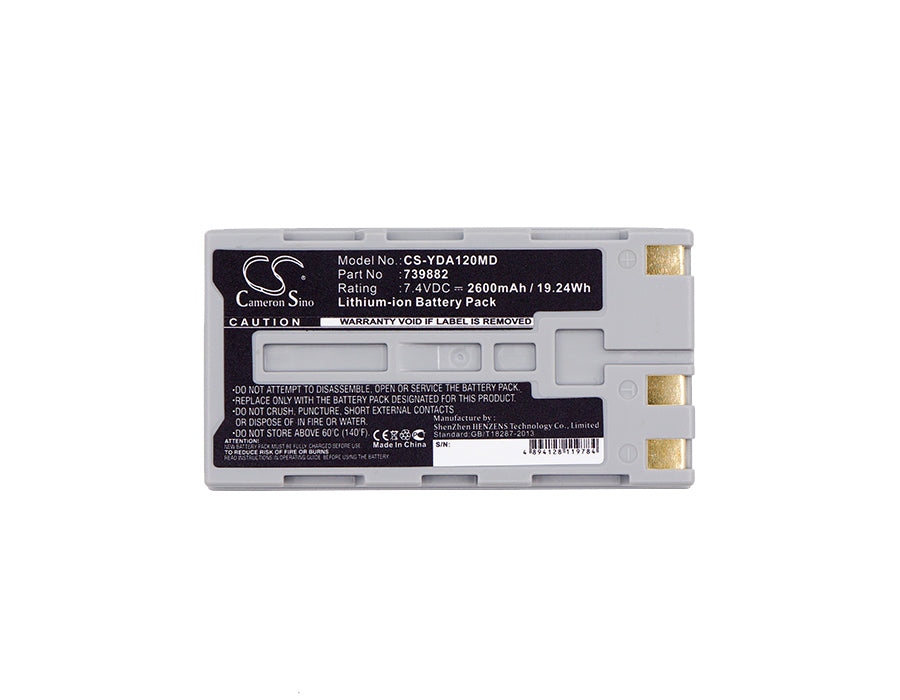 CS-YDA120MD : Battery for Yokogawa kargo AQ1200, OTDR AQ1200, OTDR AQ1200A and others - Replaces Yokogawa 739882