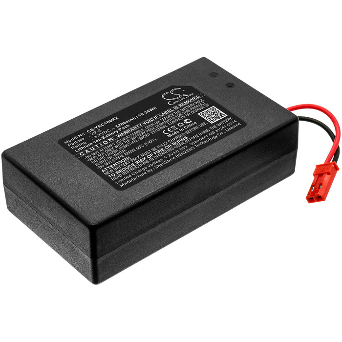 CS-YEC100RX : Battery for YUNEEC ST10, YP-3 Blade, ST10 Chroma Ground Station and others - Replaces YUNEEC YP-3