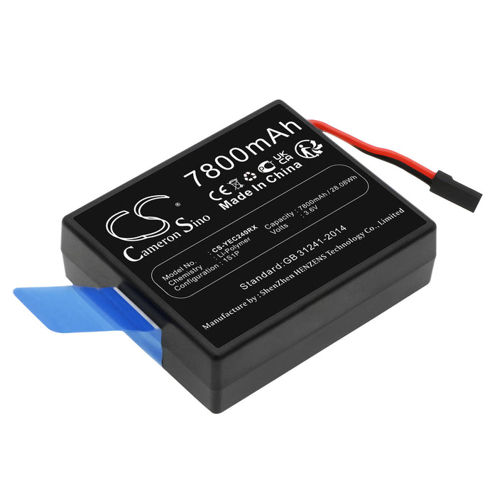 CS-YEC240RX : Battery for YUNEEC ST24 Controller - Replaces YUNEEC YP-2