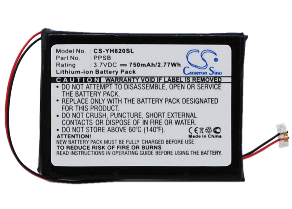 CS-YH820SL : Battery for Samsung YEEP YH-820, YEEP YH-820S, YH-820MW and others - Replaces Samsung PPSB