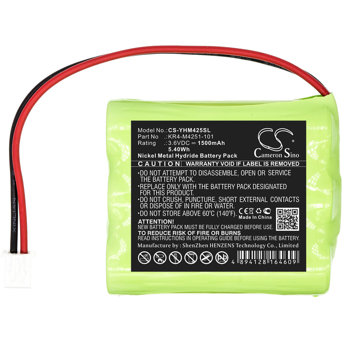 CS-YHM425SL : Battery for Yamaha KR4-M4251-101