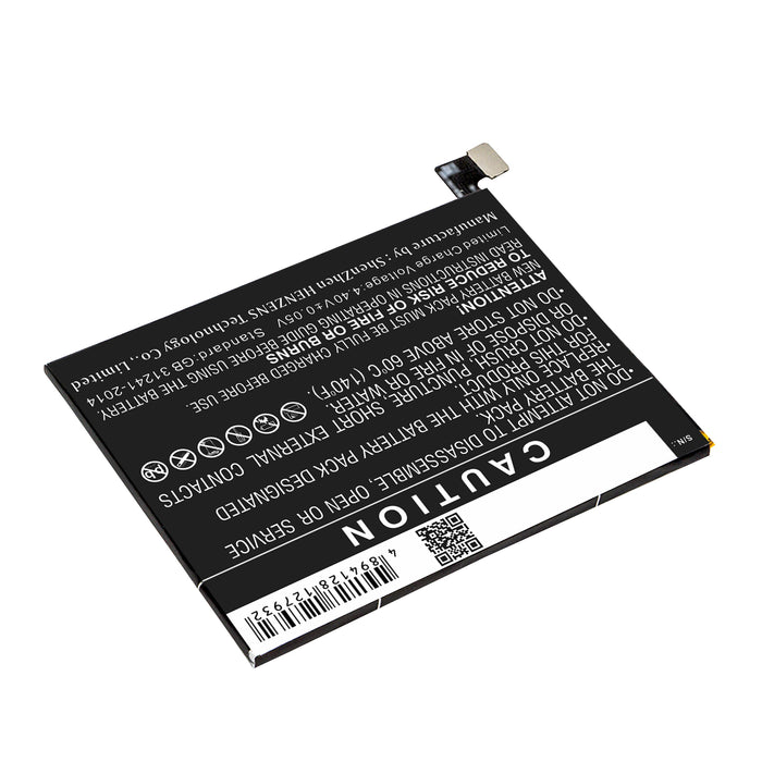 CS-YJT310SL : Battery for OnePlus 3T, 3T Dual SIM, Rain and others - Replaces OnePlus BLP633