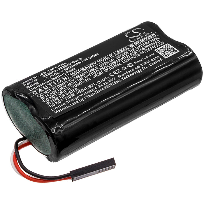 CS-YSP870SL : Battery for YSI ProDSS, 626870-1, 626870-2 and others - Replaces YSI 626846, 626840 Rev B