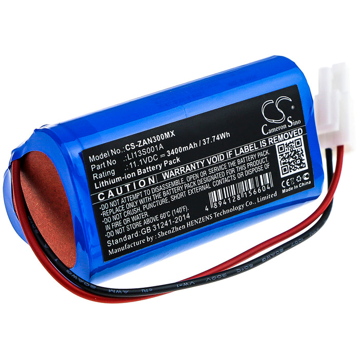 CS-ZAN300MX : Battery for Zondan Apollo N3 - Replaces Zondan LI13S001A