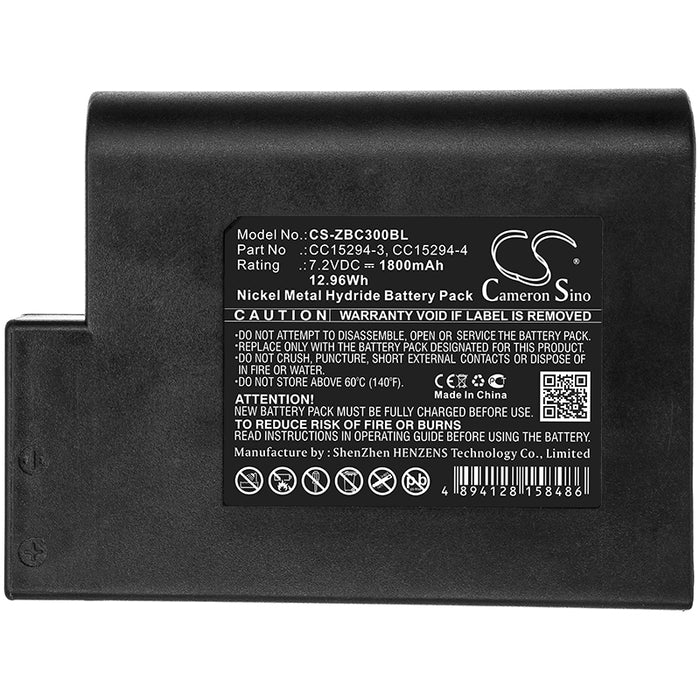 CS-ZBC300BL : Battery for Zebra Cameo 3 - Replaces Zebra CC15294-3, CC15294-4