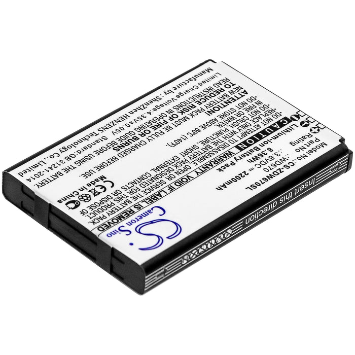 CS-ZDW670SL : Battery for Nubia MF673 - Replaces Haier H15418