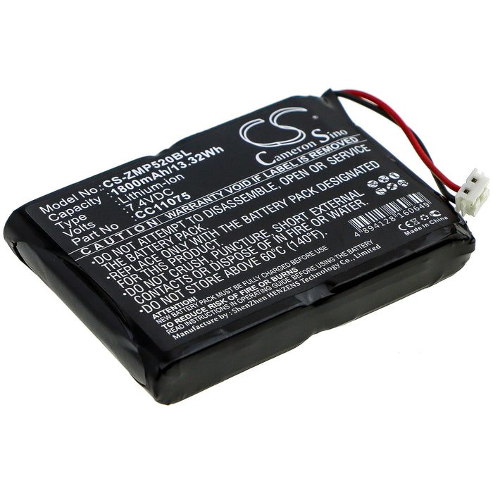 CS-ZMP520BL : Battery for Zebra MP5020, MP5022, MP5030 and others - Replaces Zebra CC11075