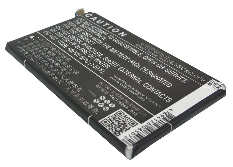 CS-ZNX501SL : Battery for ZTE Nubia Z5, NX501, NX401 and others - Replaces ZTE Li3822T43p3h844941