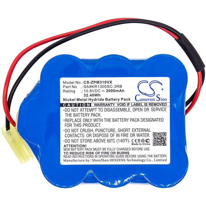 CS-ZPM310VX : Battery for ZEPTER LMG-310, 9P-130SCS, 9P130SCS and others - Replaces ZEPTER SA9KR1300SC-3RB, C23106FM-SRCB, 9W-1300Cs-Z