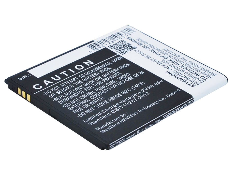 CS-ZPS580XL : Battery for ZOPO ZP580, 6580 - Replaces ZOPO BT33S