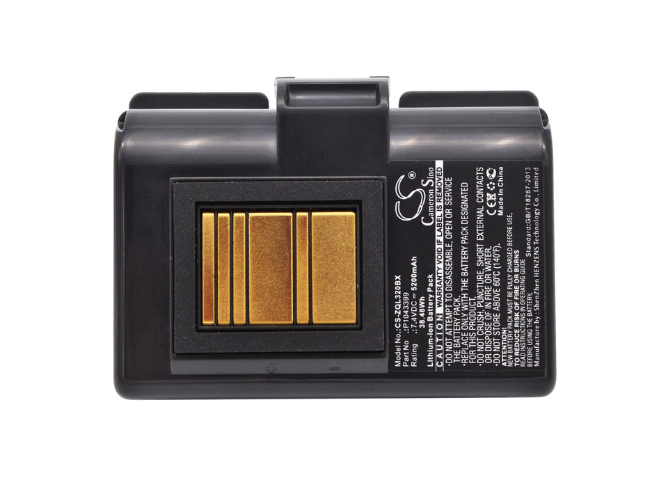 CS-ZQL320BX : Battery for Zebra QLN220, QLN320, ZQ510 and others - Replaces Zebra P1031365-025, P1023901, P1023901-LF and others