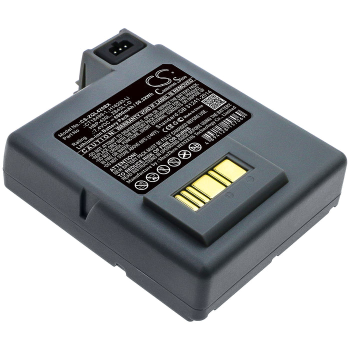 CS-ZQL420BX : Battery for Zebra P4T, RP4T, RP4 - Replaces Zebra CT18499-1, H16293-Li, HBP-420L and others