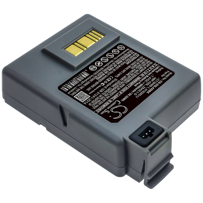 CS-ZQL420BX : Battery for Zebra P4T, RP4T, RP4 - Replaces Zebra CT18499-1, H16293-Li, HBP-420L and others