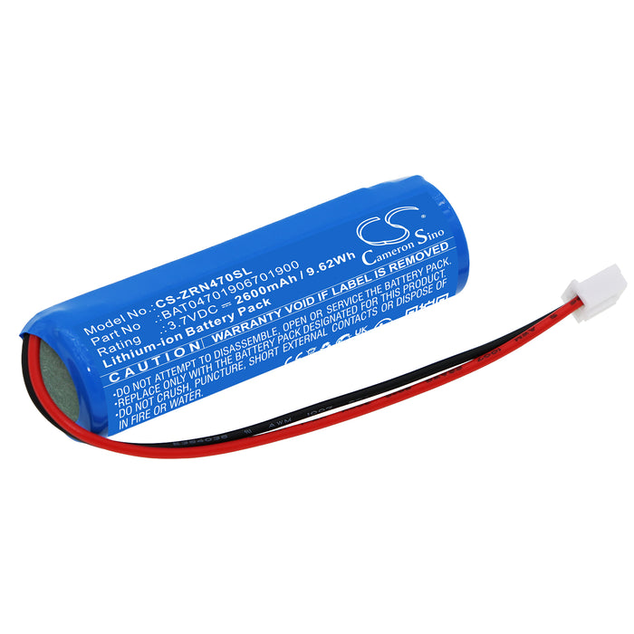 CS-ZRN470SL : Battery for Zafferano Pina Pro, Push up, Home and others - Replaces Zafferano BAT04701906701900