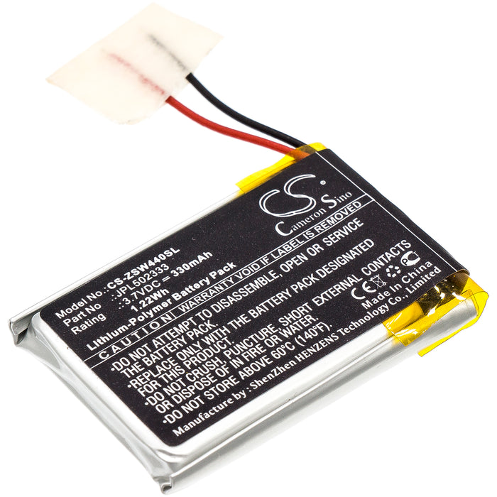 CS-ZSW440SL : Battery for IZZO Swami Voice Clip, A44040 - Replaces IZZO JPL502333