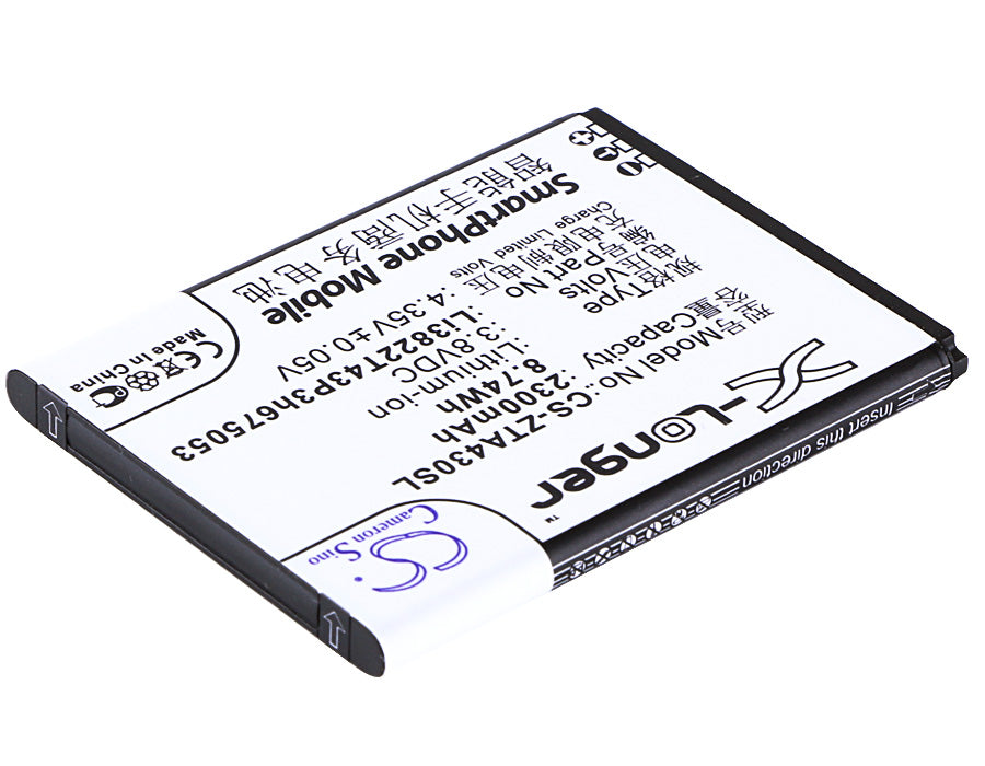 CS-ZTA430SL : Battery for Beeline Pro - Replaces ZTE Li3822T43P3h675053