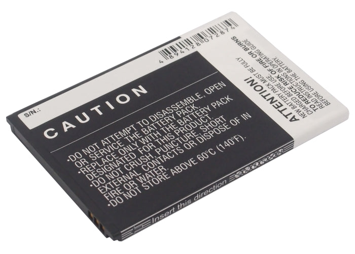 CS-ZTE912XL : Battery for BoostMobile Force, N9100, Force 4G LTE and others - Replaces ZTE Li3818T42P3h735044, Li3817T43P3h735044