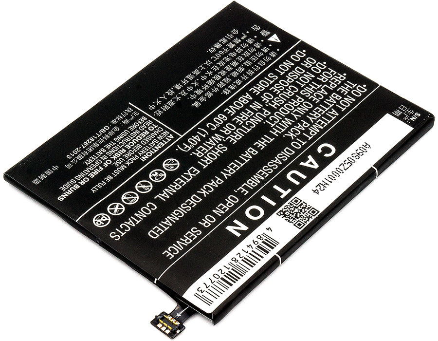 CS-ZTN531SL : Battery for Nubia Z11, Z11 Dual SIM TD-LTE, NX531 and others - Replaces Nubia Li3829T44P6h806435