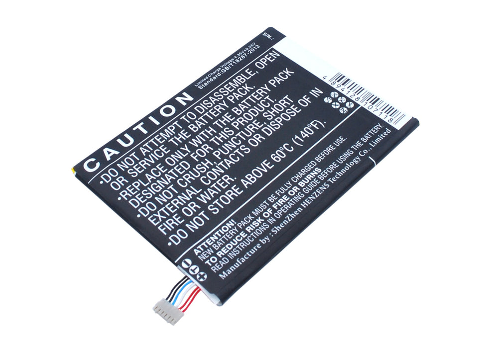 CS-ZTS600SL : Battery for BlackBerry Aurora, Aurora Dual SIM TD-LTE, Aurora 5.5 and others - Replaces BlackBerry BCC100-1, Li3830T43P6h856337