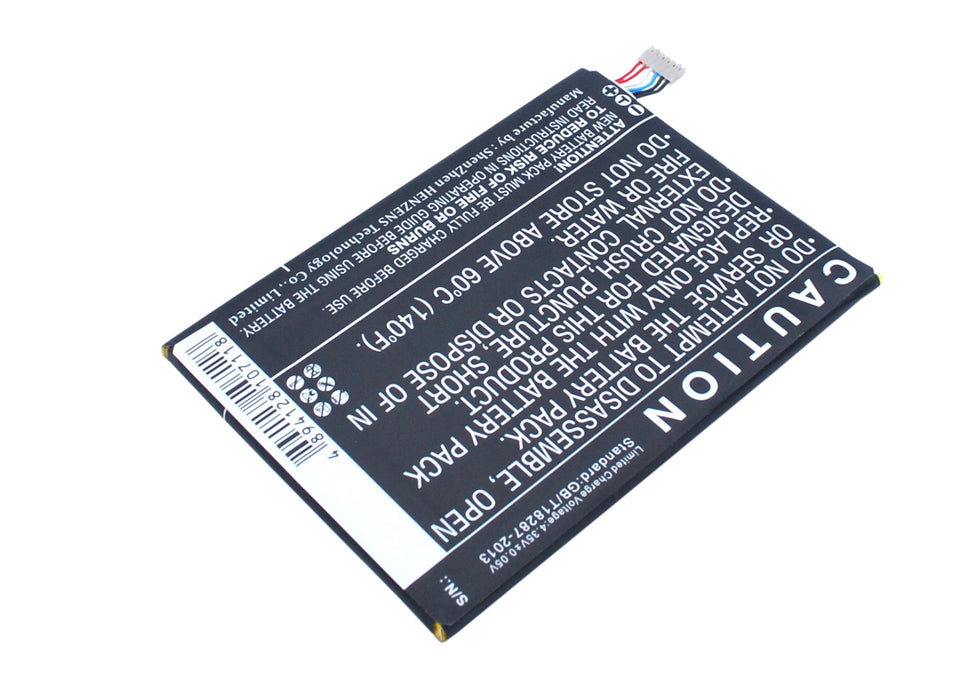 CS-ZTS600SL : Battery for BlackBerry Aurora, Aurora Dual SIM TD-LTE, Aurora 5.5 and others - Replaces BlackBerry BCC100-1, Li3830T43P6h856337