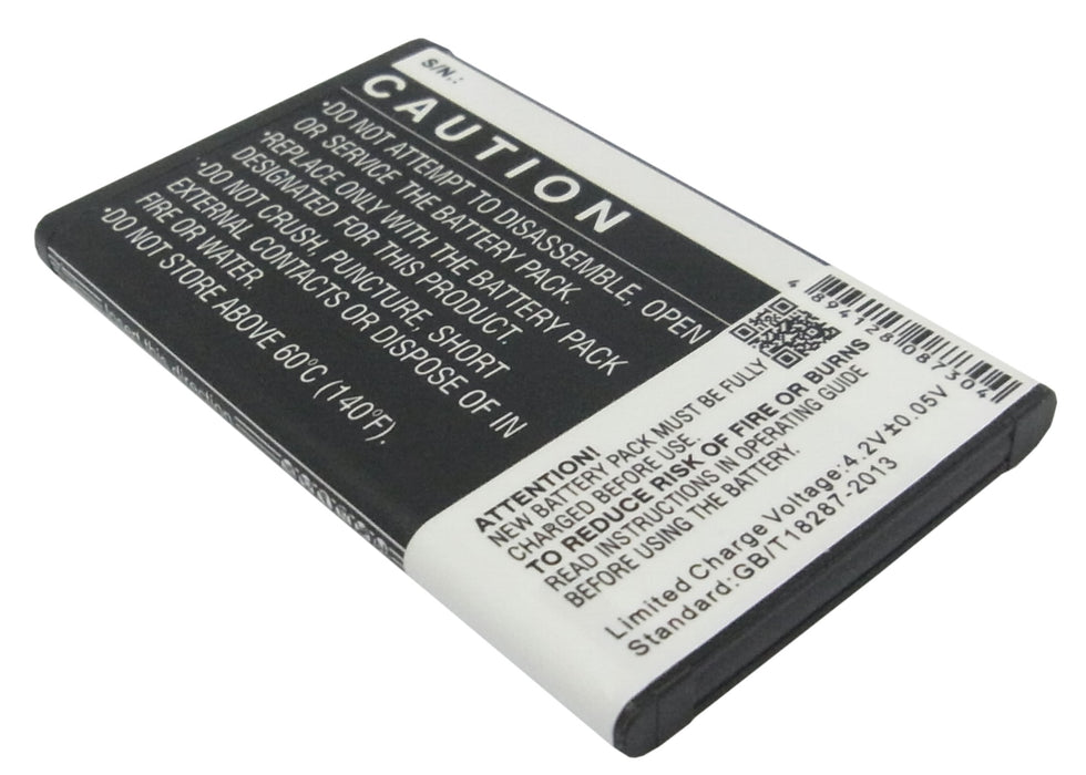 CS-ZTU288SL : Battery for ZTE U288, S207 - Replaces ZTE Li3710T42P3h623846