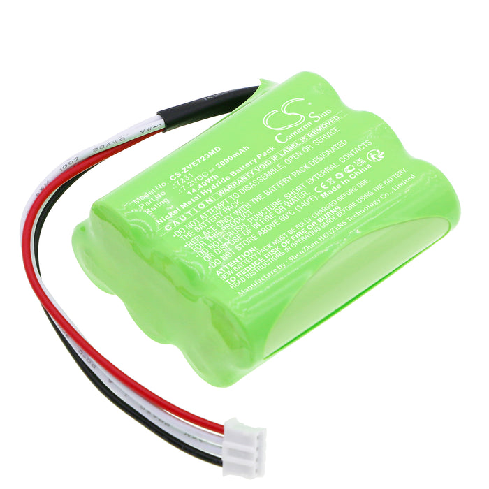 CS-ZVE723MD : Battery for Zevex EnteraLite - Replaces Zevex 7231