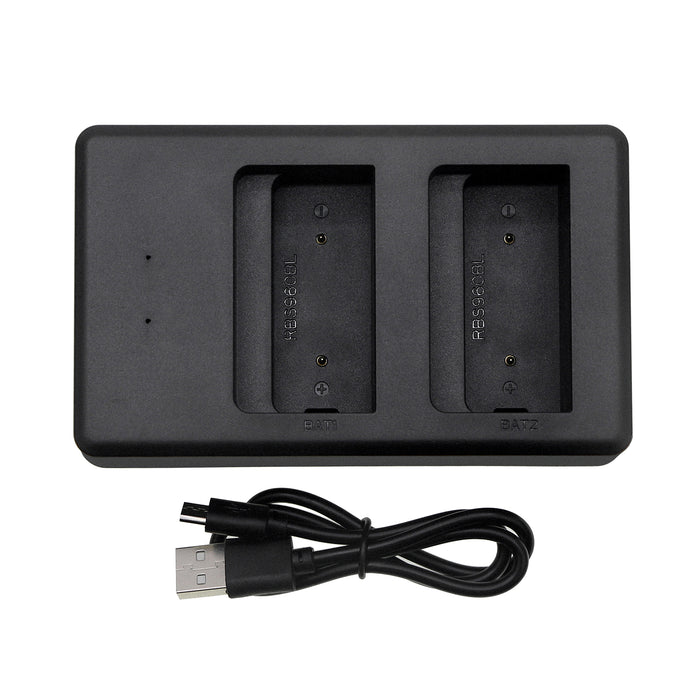 DF-RBS950BE: Dual-Pocket USB Smart Charger for HBC, Scanreco & Palfinger crane batteries