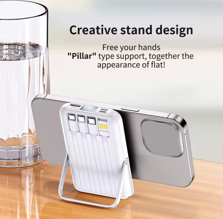 PB-10k-Qi : 10,000mAh PowerBank with Qi wireless