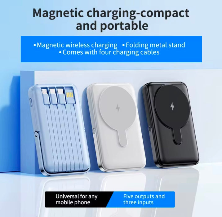 PB-10k-Qi : 10,000mAh PowerBank with Qi wireless