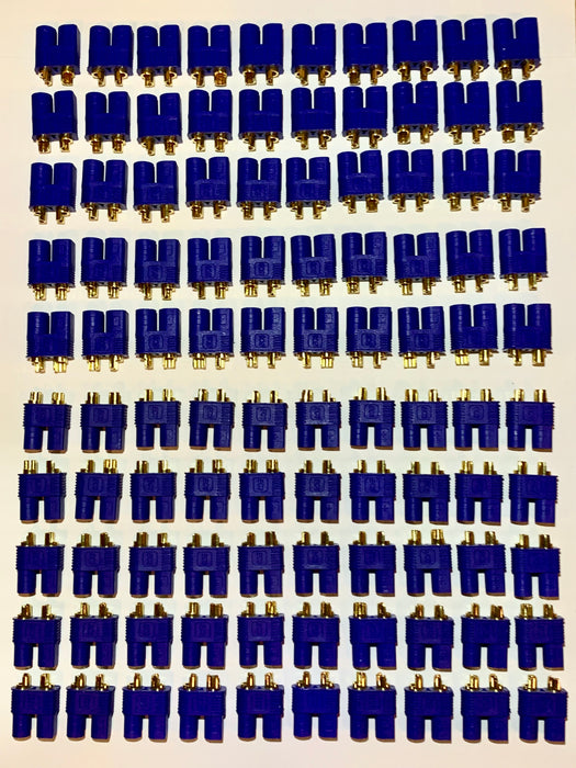 EC3 connector sets in Bulk - 50 Male & 50 Female