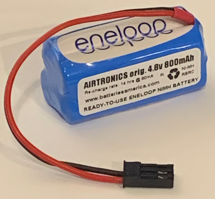 4BK-4MCCAW : 4.8 volt 800mAh AAA eneloop NiMH