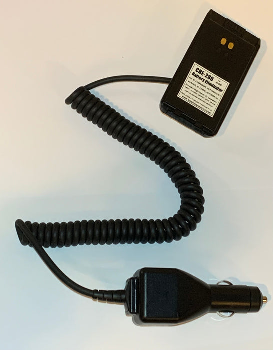 CBE-280: Battery Eliminator for ICOM IC-A16, IC-T10, IC-F1000, IC-F2000, IC-F29DR, IC-V88 etc.