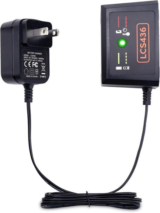 BC-LCS436 : Smart Charger for Black & Decker 40V Li Batteries