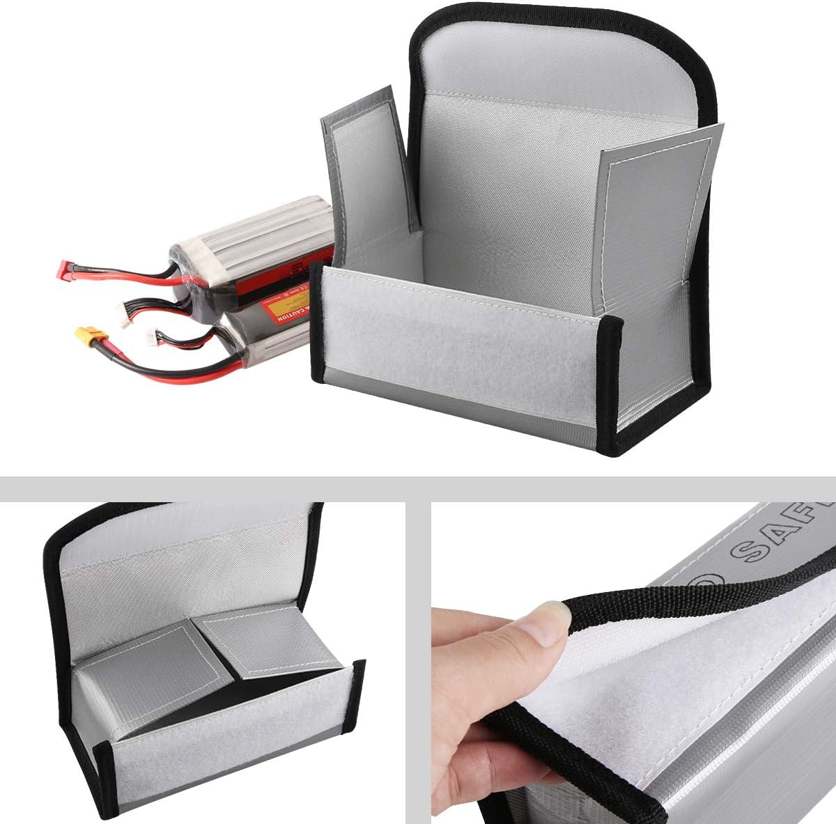 Li Po Store LiPO Guard Charging sack - for LiPO, Li-ION, LiFe battery packs ...