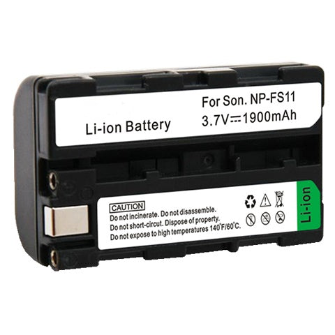 NP-FS10-11 : 3.6v Li-ION battery for SONY. Replaces NP-FS11, NP-FS11