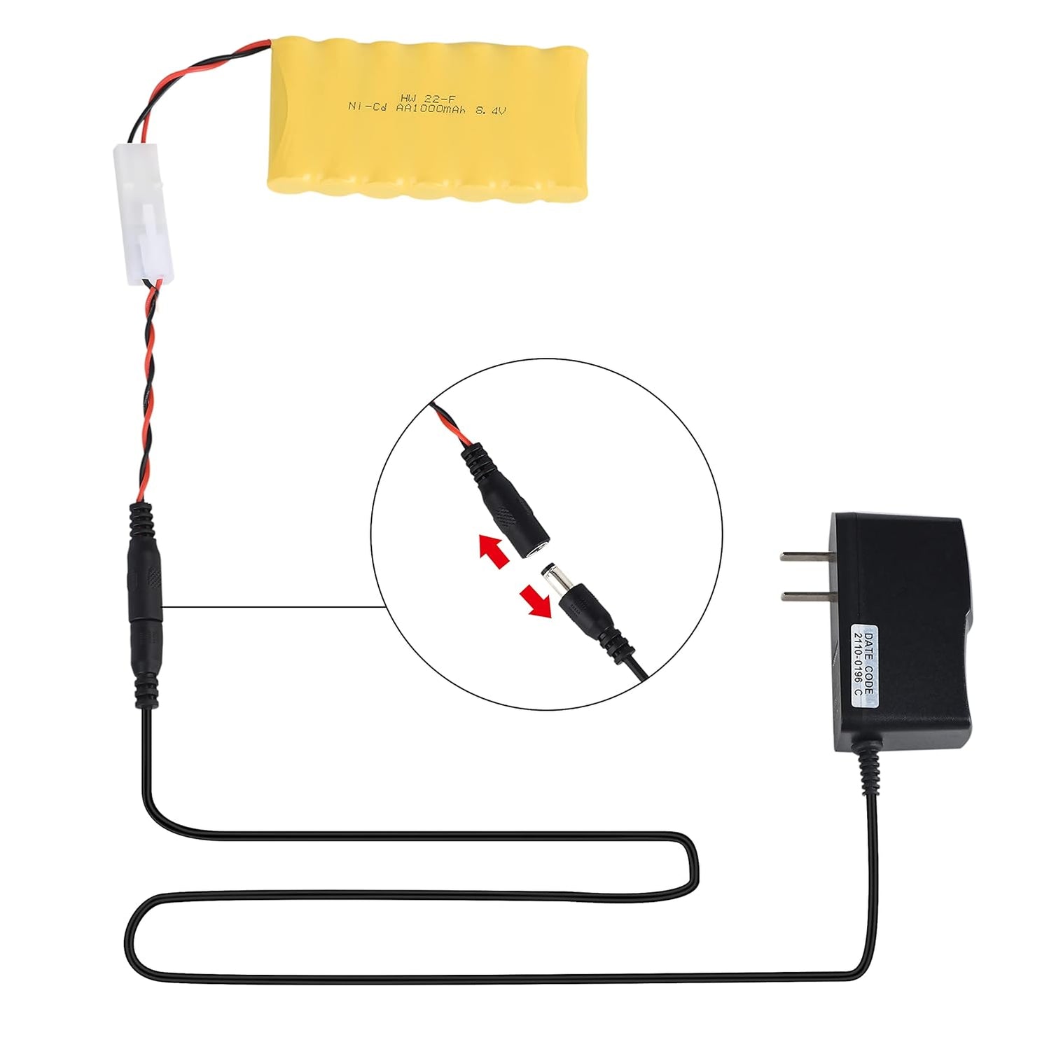 RCC-2S-10S : Smart Charger for 2.4v thru 12V NiCd and NiMH RC battery ...