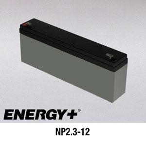 NP2.3-12 Sealed Lead Acid Battery for Standby and Main Power Applications
