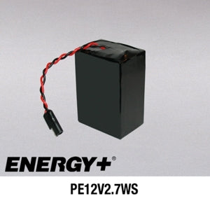 PE12V2.7WS Sealed lead Acid Battery for Electric Start Lawn Mowers