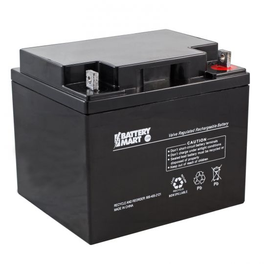 UB12400 : 12 volt 40Ah Sealed Lead rechargeable battery