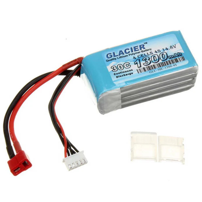 Glacier 30C 1300mAh 4S 14.8V LiPo Battery