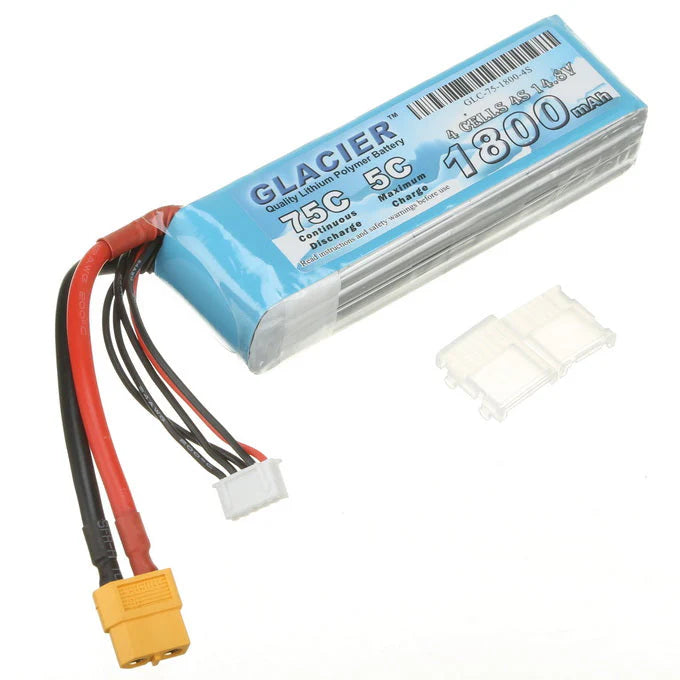 Glacier 75C 1800mAh 4S 14.8V LiPo Battery