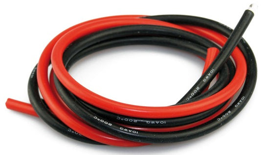 10AWG silicone wire (Red & Black)