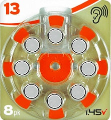 Size 13-Hearing-Aid battery set